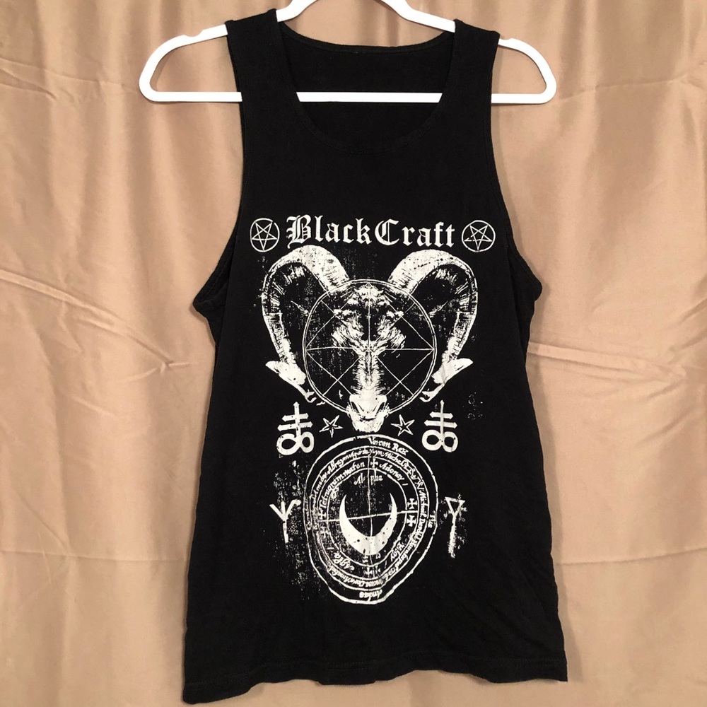 Blackcraft Goat/Satanic Cross tank